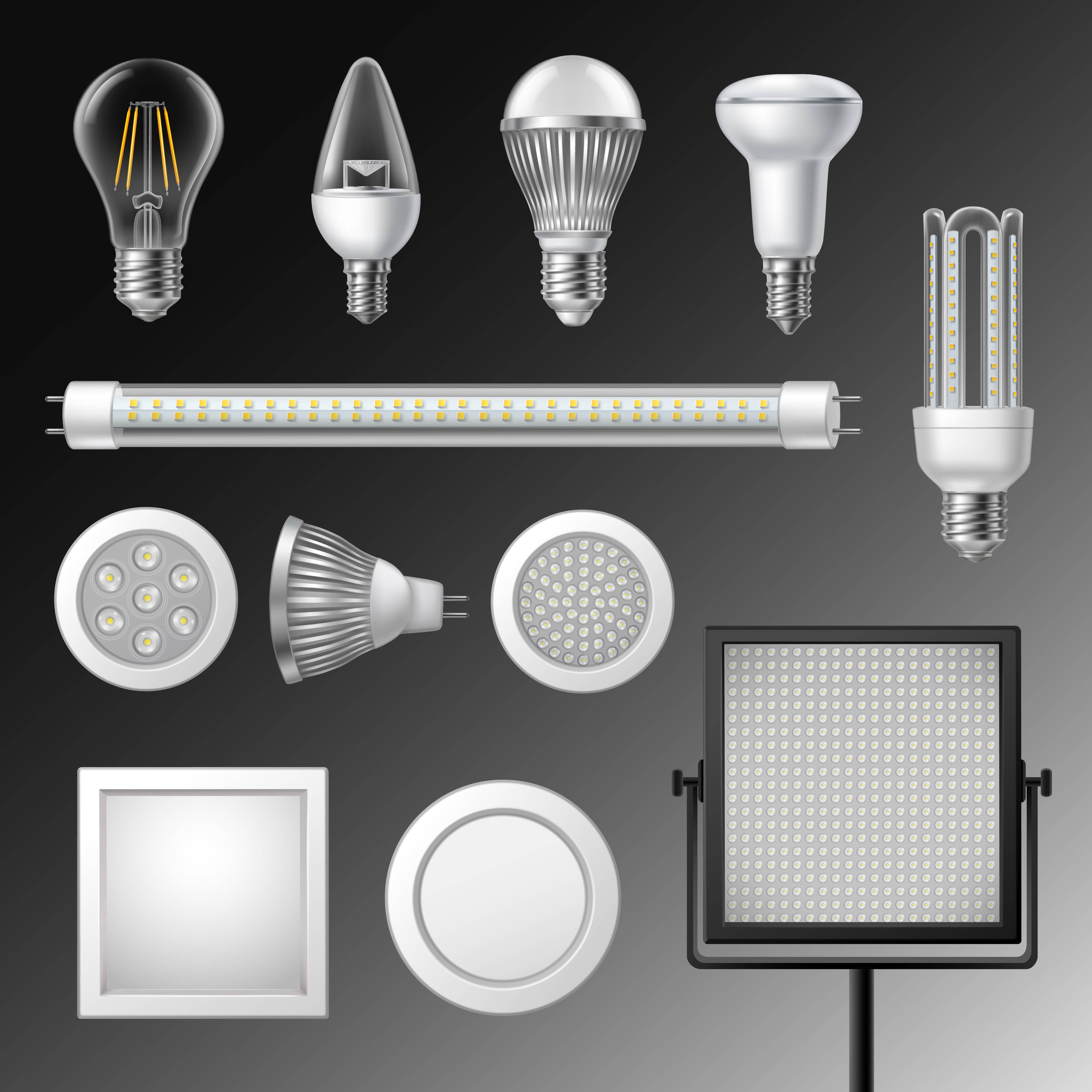All Types of LED Lights